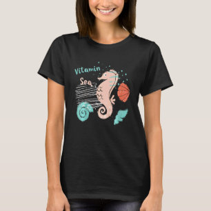 T-shirt Vitamine pour enfants Mer Animal marin