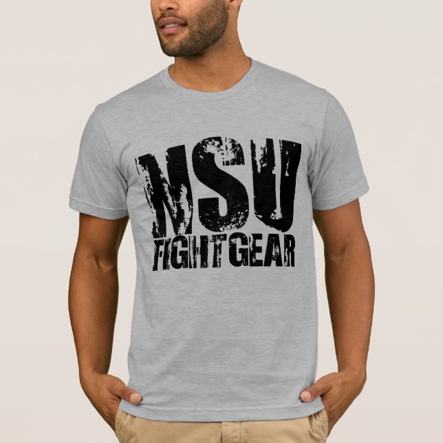 T-shirt Vitesse de combat de NSU (Devant)