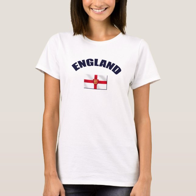 T-shirt Vitesse de drapeau de St Georges de logo de (Devant)