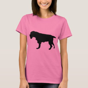T-shirt Vitesse de griffon de pointage à poils durs