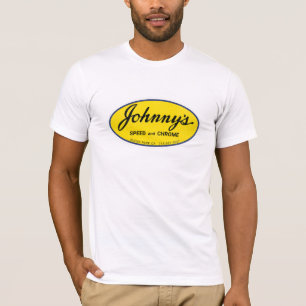 T-shirt Vitesse de Johnny et Chrome vintage