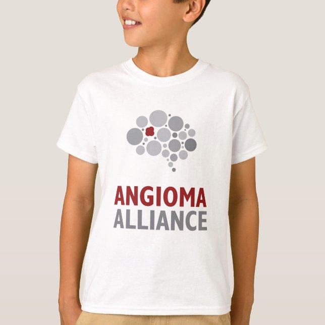 T-shirt Vitesse de logo d'Alliance d'angiome (Devant)