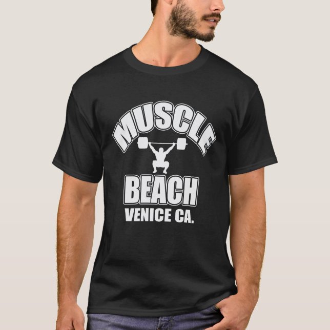 T-SHIRT VITESSE DE PLAGE DE MUSCLE (Devant)