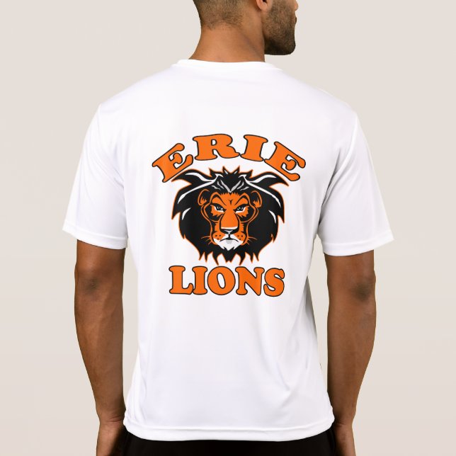 T-shirt Vitesse de représentation de lions d'Erie (Dos)
