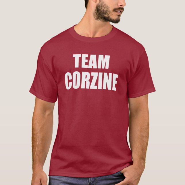 T-shirt Vitesse d'élection de JON CORZINE (Devant)