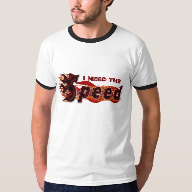 T-shirt Vitesse du besoin (Devant)