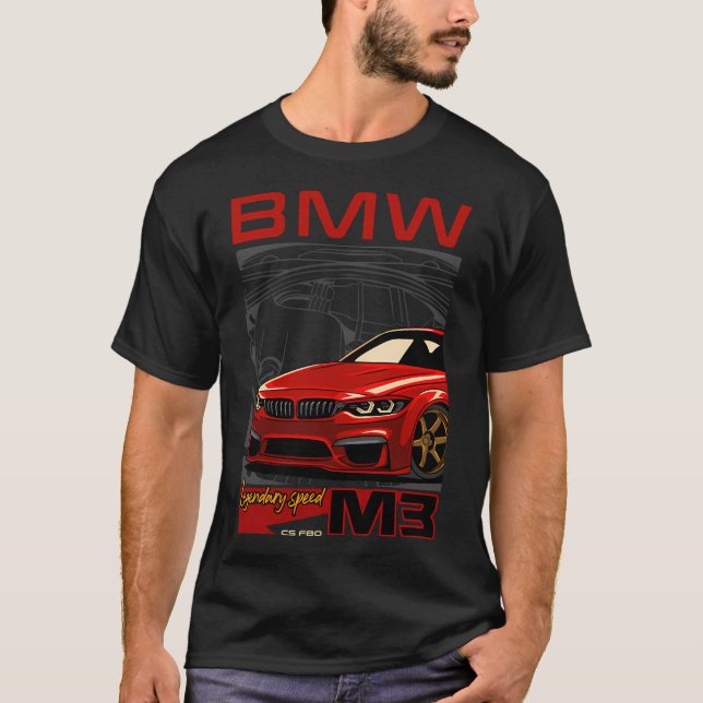 T-shirt Vitesse légendaire M3 F80 (Devant)