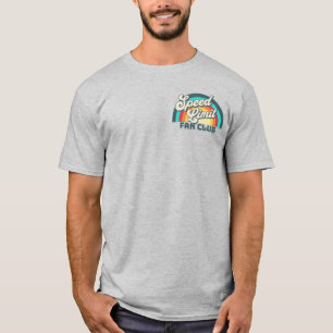 T-shirt Vitesse Limite Retro Rainbow Concert Conception de