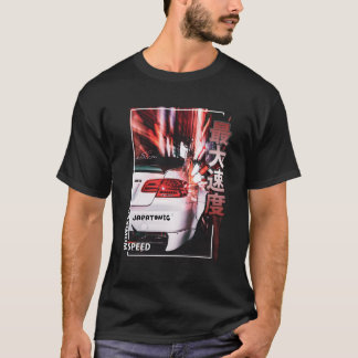 T-shirt Vitesse maximale Tokyo Street Racing Drift Streetw