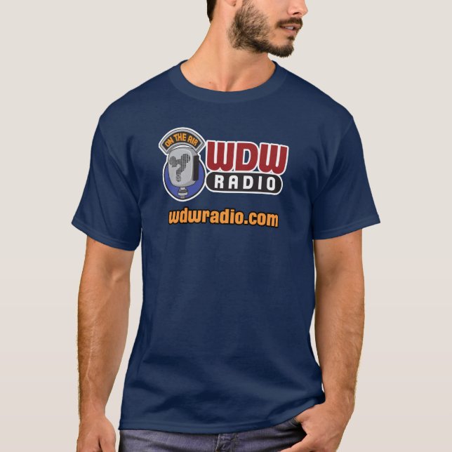 T-shirt Vitesse par radio de logo de WDW (Devant)