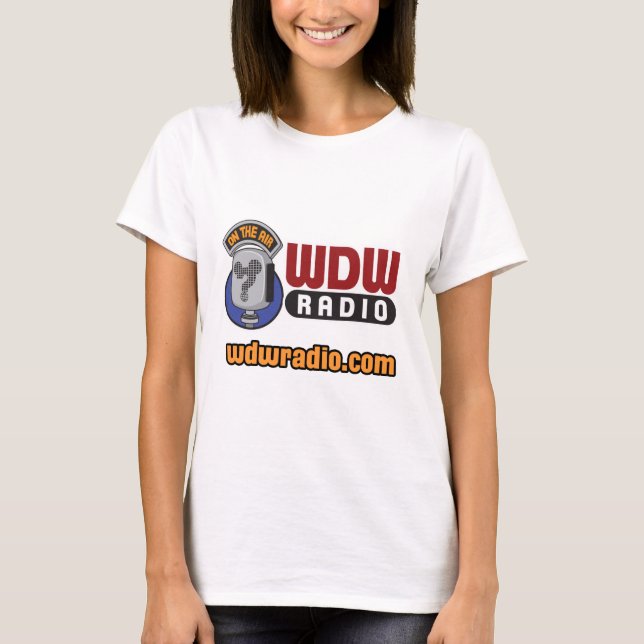 T-shirt Vitesse par radio de logo de WDW (Devant)