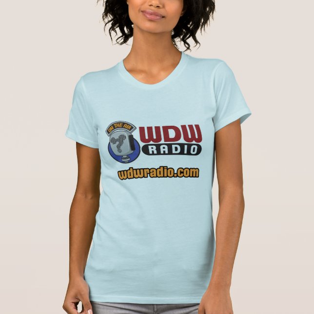 T-shirt Vitesse par radio de logo de WDW (Devant)