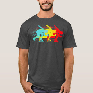 T-shirt Vitesse Patinage sur glace