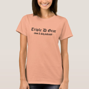T-shirt Vitesse triple de D, - vers le bas et consacré