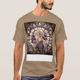 T-shirt vitrail de violet evergarden