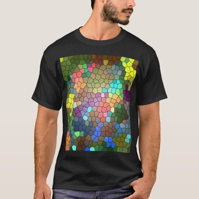 T-shirt Vitraux de Shirley Taylor (Devant)