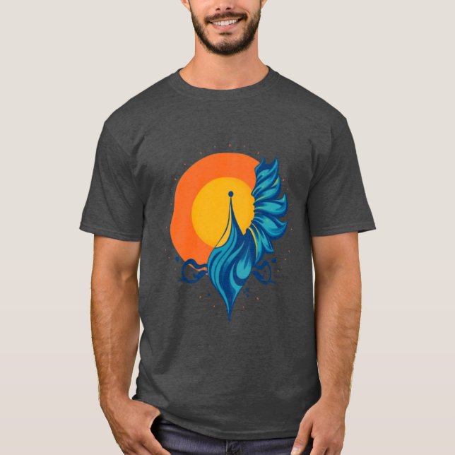 T-shirt vitre solaire solaire (Devant)