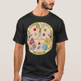 T-shirt VITRIOL Rosicrucian Symboles secrets Alchimie