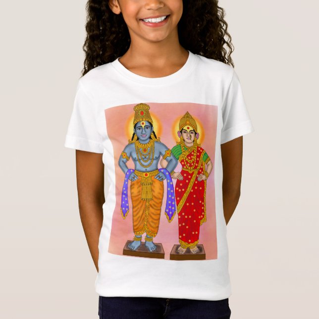 T-Shirt Vitthal Rukmini (Devant)