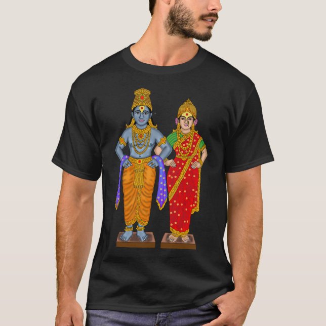 T-Shirt Vitthal Rukmini (Devant)