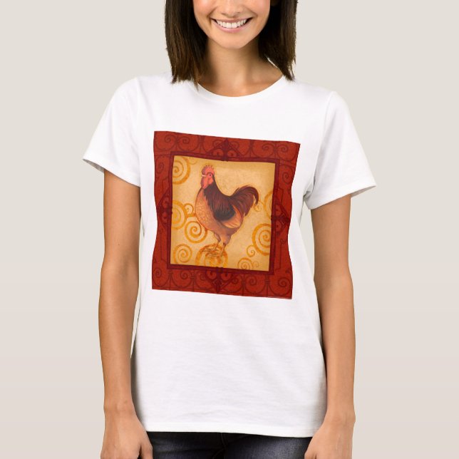 T-shirt VIV55 coq 3.tif (Devant)