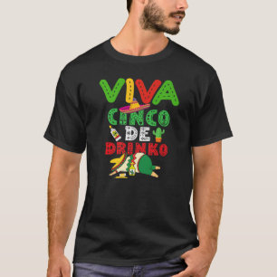 T-shirt Viva Cinco De Mayo Party Tequila Boisson