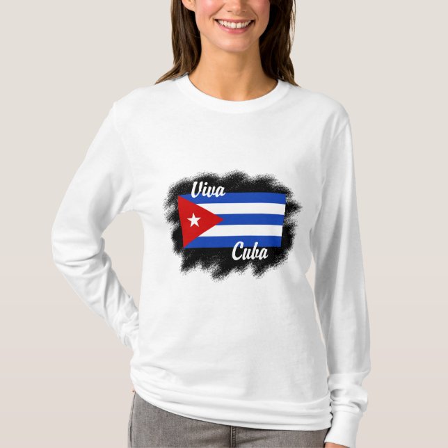 T-shirt Viva Cuba (Devant)