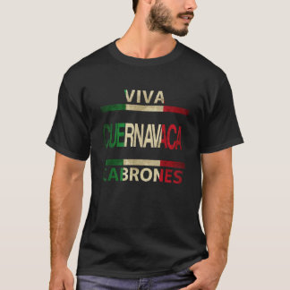 T-shirt Viva Cuernavaca Cabrones Mexique Morelos Mexique F