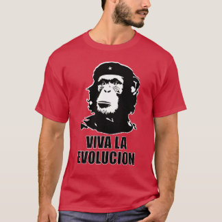 T-shirt Viva La Evolucion Premium drôle