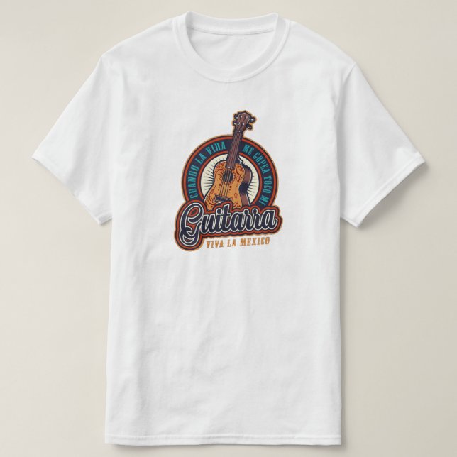 T-shirt viva la mexique (Design devant)