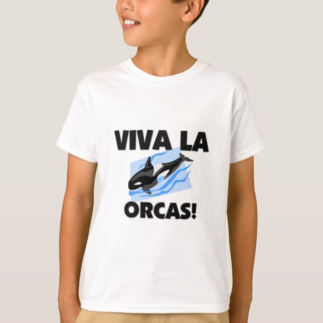 T-shirt Viva La Orcas (Devant)