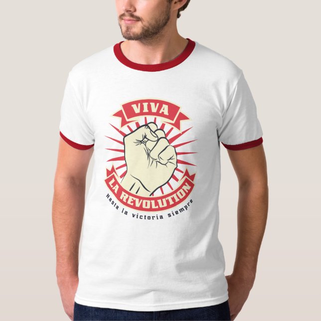 T-shirt Viva La Révolution (Devant)