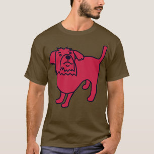 T-shirt Viva Magenta Couleur de l'année 2023 Chien