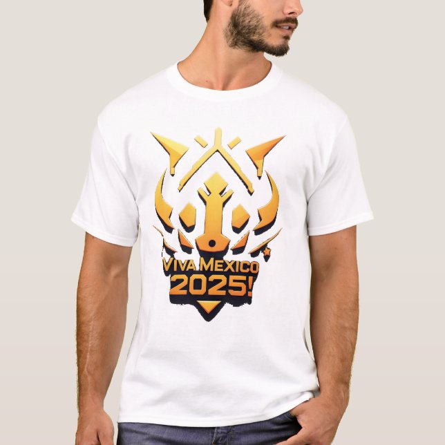 T-SHIRT VIVA MEXICO 2025 (Devant)