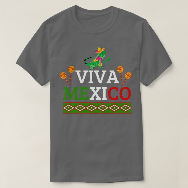 T-shirt viva mexique (Design devant)