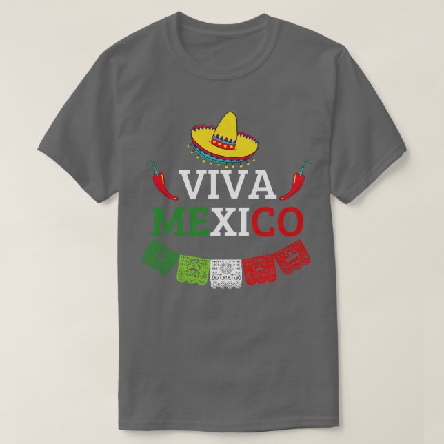 T-shirt viva mexique 1 (Design devant)