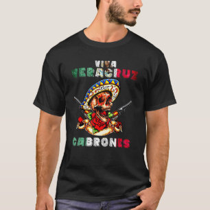 T-shirt Viva Veracruz Cabrones Mexique Fête de l'Indépenda