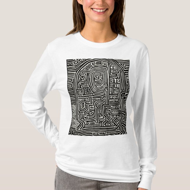 T-shirt "Vivacious Verve Tee : Libérer la féminité audacie (Devant)
