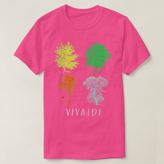 T-shirt Vivaldi Quatre Saisons 2 (Design devant)