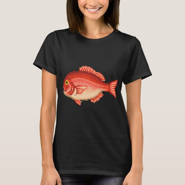 T-shirt Vivaneau rouge (Devant)