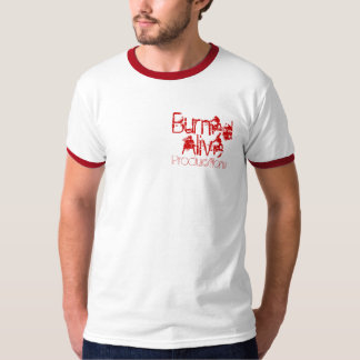 T-shirt vivant brûlé   de productions