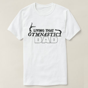 T-shirt Vivant Cette Gymnastique Papa, Gymnastique Lover
