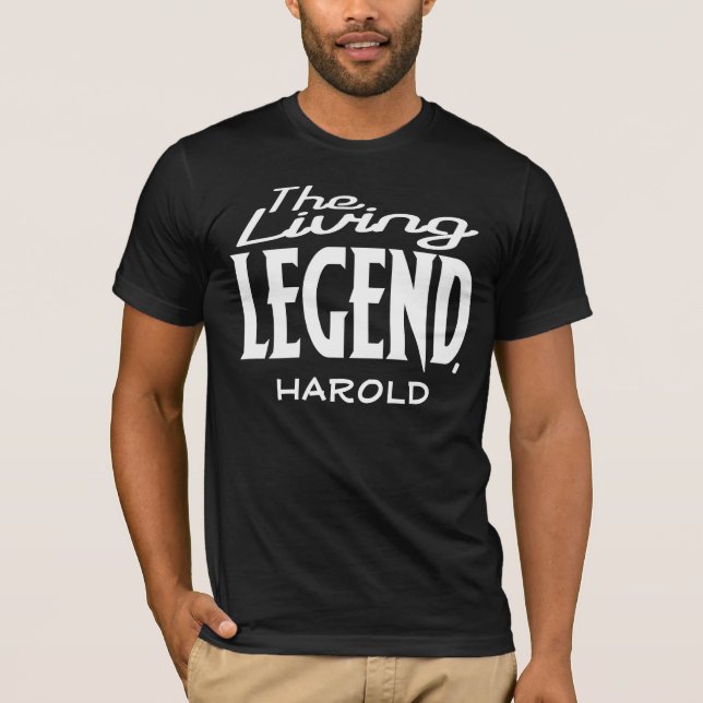 T-shirt vivant de coutume de légende (Devant)