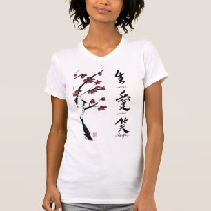 T-shirt vivant de rire d'amour