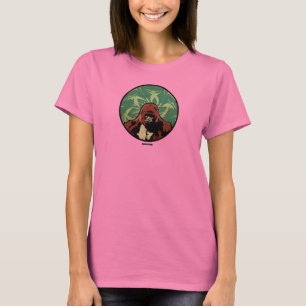 T-shirt VIVANT et unique (pièce en t de gorille/femmes)
