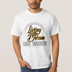 T-shirt Vivant le rêve dans la valeur de lac