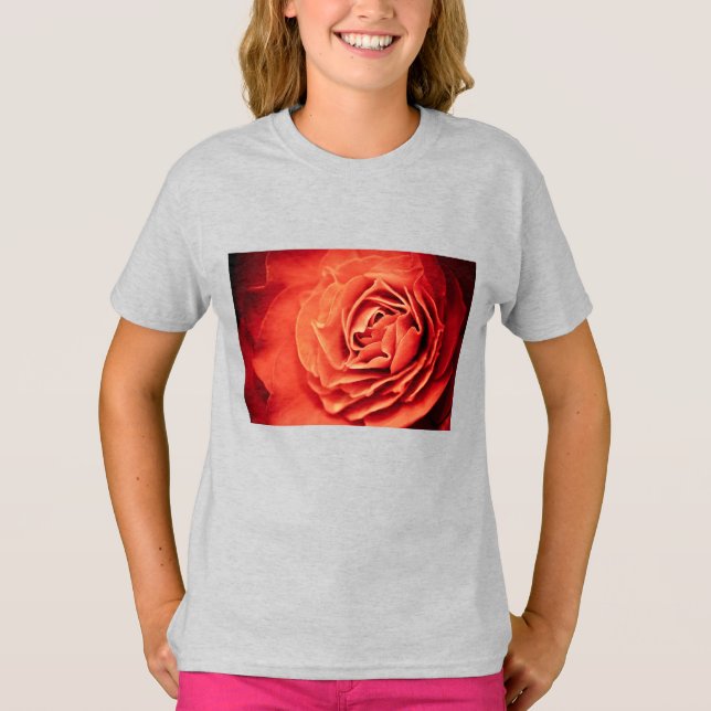 T-shirt vivant rose (Devant)