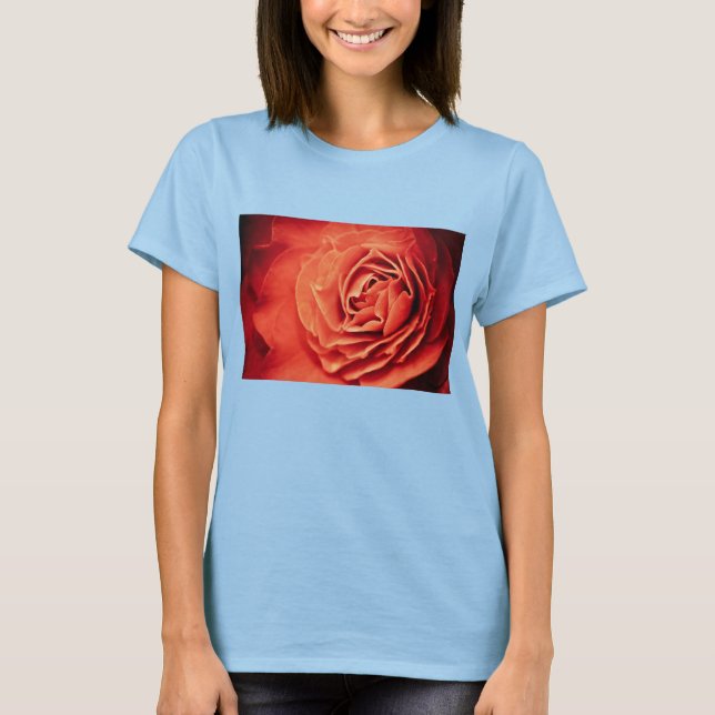 T-shirt vivant rose (Devant)