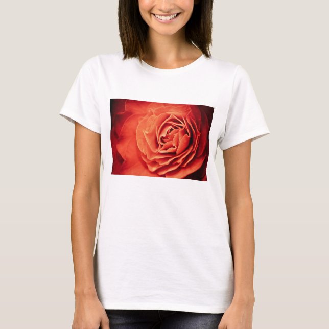 T-shirt vivant rose (Devant)