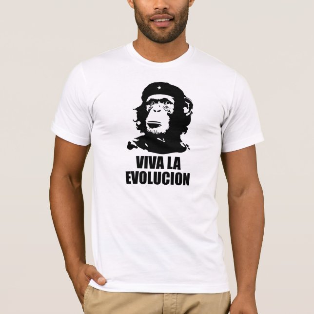 T-shirt Vivat l'Évolution ! (Devant)
